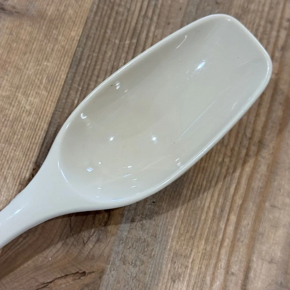 Vintage Foley Nylon Basting Spoon Cream White Kitchen Utensil 11 Inch